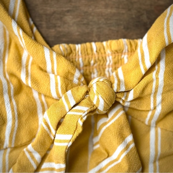 PacSun Yellow Striped Crop Top - Picture 5 of 5